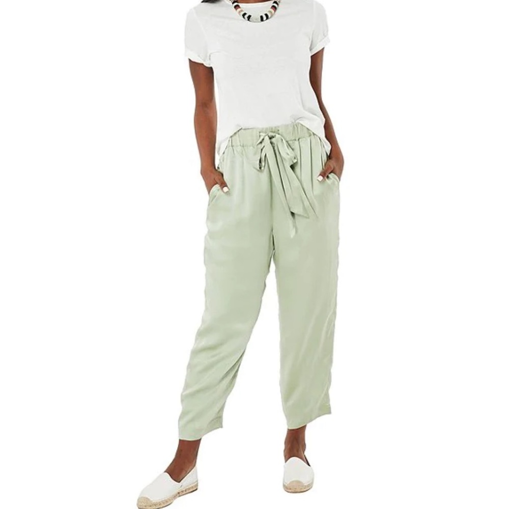 Roller Rabbit Sage Silk Pant